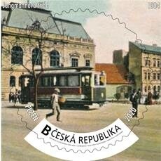 Stamp, Jungmannova třída (1904), Personalized and Private Mail Stamps,  , Anniversaries and Jubilees, Historic Sites, Round Stamps, Townscapes / City Views