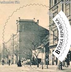 Stamp, Ferdinandova třída (před 1899), Personalized and Private Mail Stamps,  , Anniversaries and Jubilees, Historic Sites, Round Stamps, Townscapes / City Views