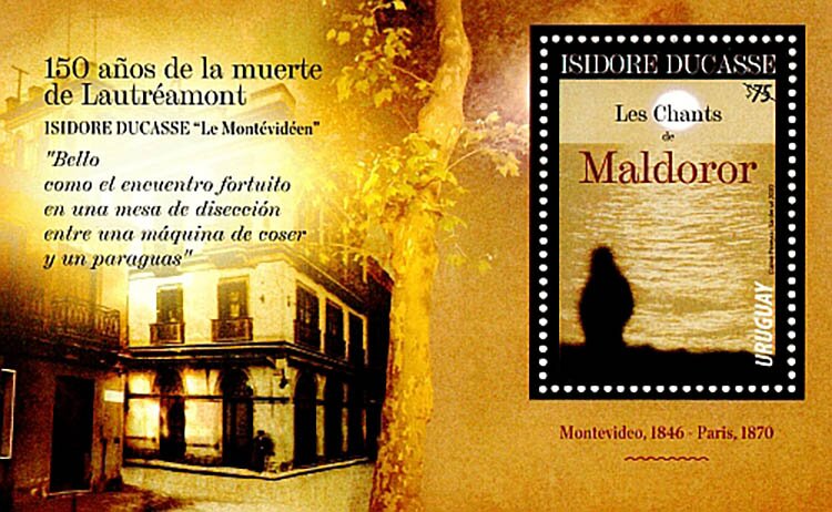 Lautréamont (Isidore Ducasse), Poet 150th Death Anniversary