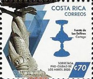 Los Delfieres Fountain, Cartago