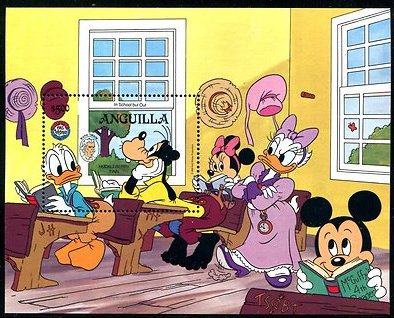 Disney characters in Huckleberry Finn