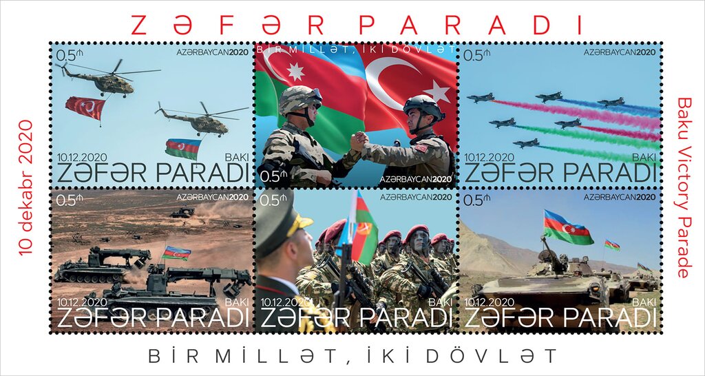 Victory Parade Celebrating End of Karabakh War
