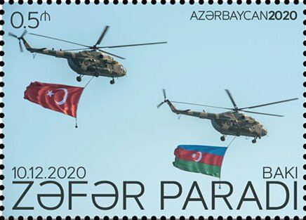 Victory Parade Celebrating End of Karabakh War