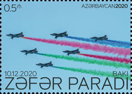 Victory Parade Celebrating End of Karabakh War