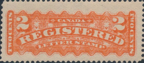 Stamp, Registration, Canada,  
