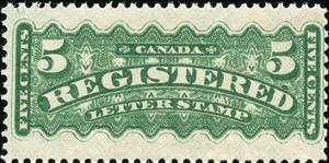 Stamp, Registration, Canada,  
