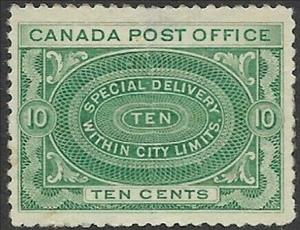 Stamp, Special Delivery, Canada,  