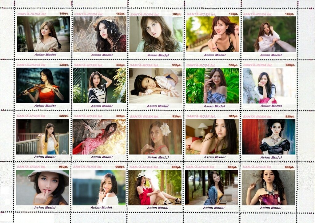 Asian models