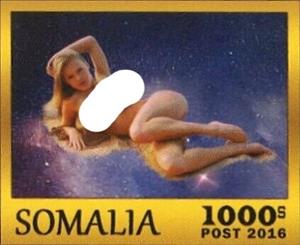 Stamp, Beach Models, Cinderellas,  , Models, Nudes, Photographs, Women