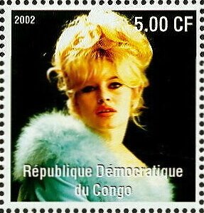 Stamp, Brigitte Bardot, Cinderellas,  , Actors, Women