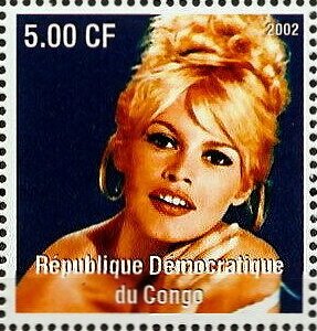 Stamp, Brigitte Bardot, Cinderellas,  , Actors, Women