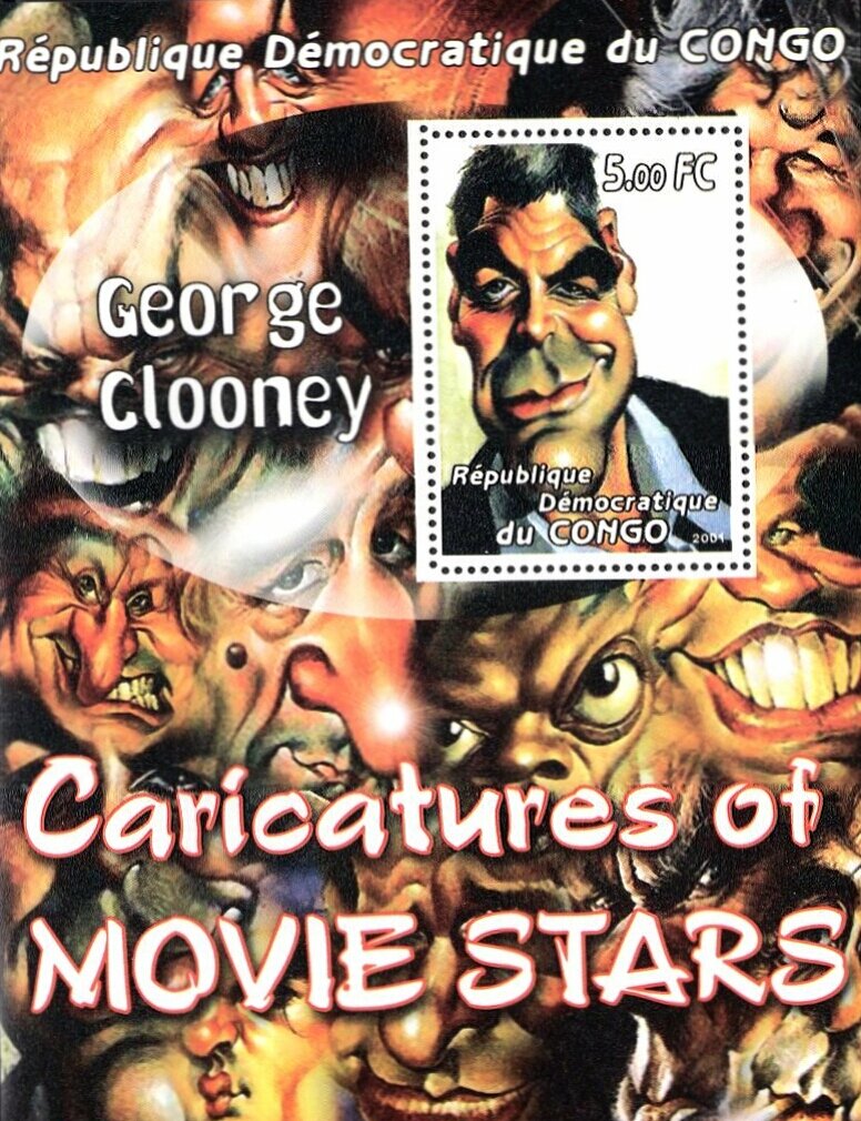 Caricatures of Movie Stars