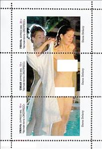 Mini Sheet, Danna Delany, Cinderellas,  , Nudes, Photographs, Women