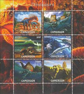 Mini Sheet, Dinosaurs, Cinderellas,  , Dinosaurs, Prehistorical Animals