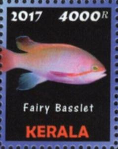 Stamp, Fairy Basslet, Cinderellas,  , Fishes