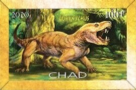 Stamp, Gorynychus, Cinderellas,  , Dinosaurs, Prehistorical Animals