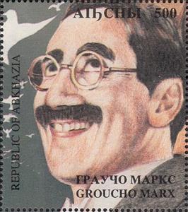 Stamp, Groucho Marx, Cinderellas,  , Music, Musicians