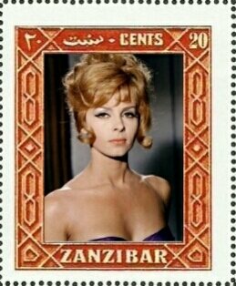 Stamp, Jocelyne Yvonne Renee Mercier, Cinderellas,  , Actors, Famous People, Women