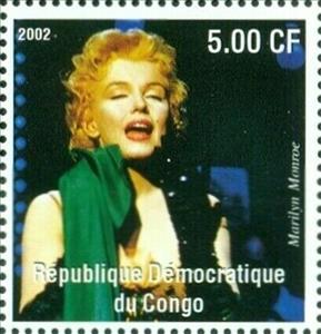 Stamp, Les Grands Artistes du XX cme Siecle, Cinderellas,  , Actors, Women