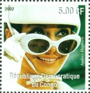 Stamp, Les Grands Artistes du XX cme Siecle, Cinderellas,  , Actors, Women