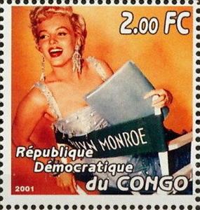 Stamp, Marilyn Monroe, Cinderellas,  , Actors, Women