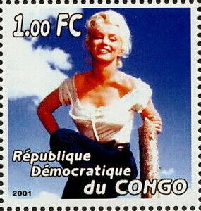Stamp, Marilyn Monroe, Cinderellas,  , Actors, Women