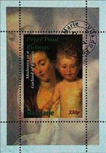 Mini Sheet, Peter Paul Rubens, Cinderellas,  , Paintings