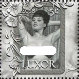 Stamp, Retro Sexy, Cinderellas,  , Nudes, Photographs, Women