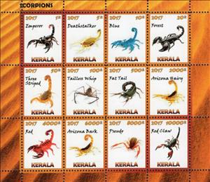 Mini Sheet, Scorpions, Cinderellas,  , Scorpions
