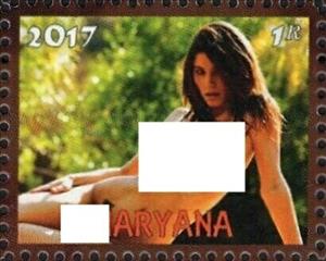 Stamp, Sexy, Cinderellas,  , Nudes, Photographs, Women