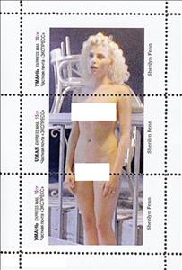 Mini Sheet, Sherilyn Fenn, Cinderellas,  , Nudes, Photographs, Women