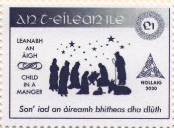 Stamp, Visiting the family, Cinderellas,  , Christmas