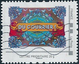 A letter. Du Courrier