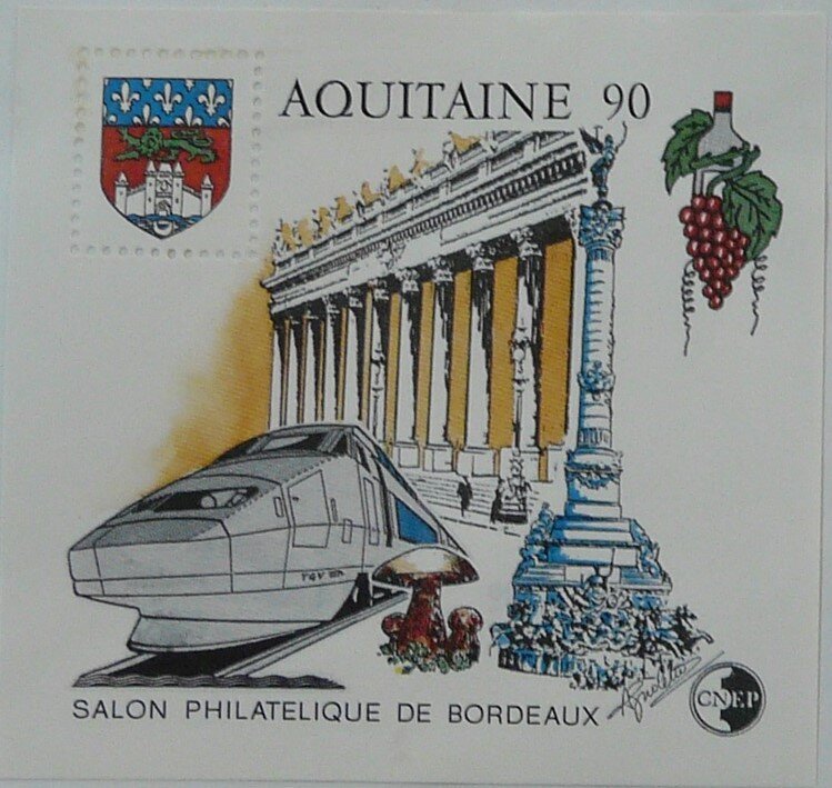 Aquitaine 90 Bordeaux Philatelic Show