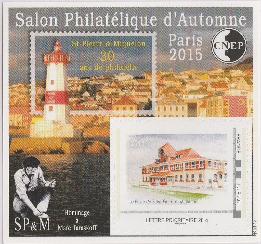 Autumn Philatelic Show 2015 Paris, Saint Pierre and Miquelon