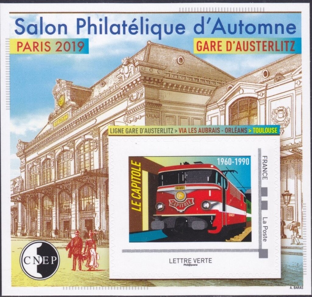 Autumn Philatelic Show Paris 2019 Gare d'Austerlitz