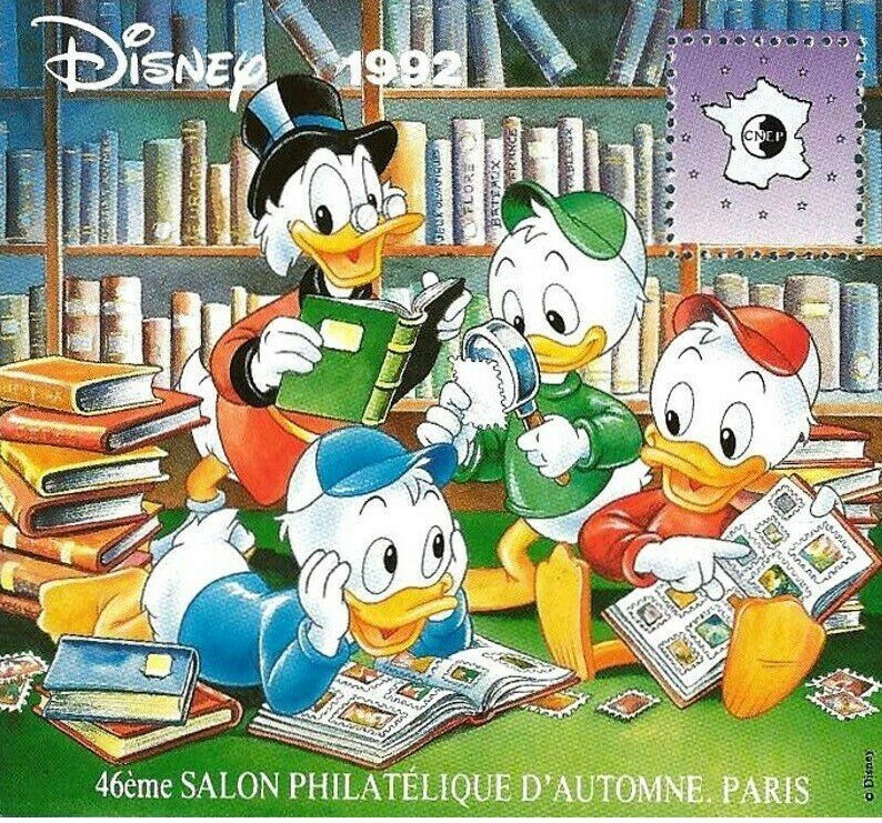 Disney 92 46th Autumn Philatelic Show Paris