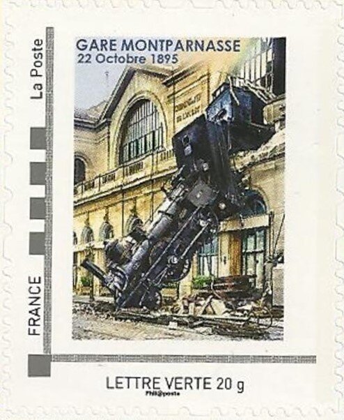 Gare Montparnasse Famous Train Crash 25 October 1895