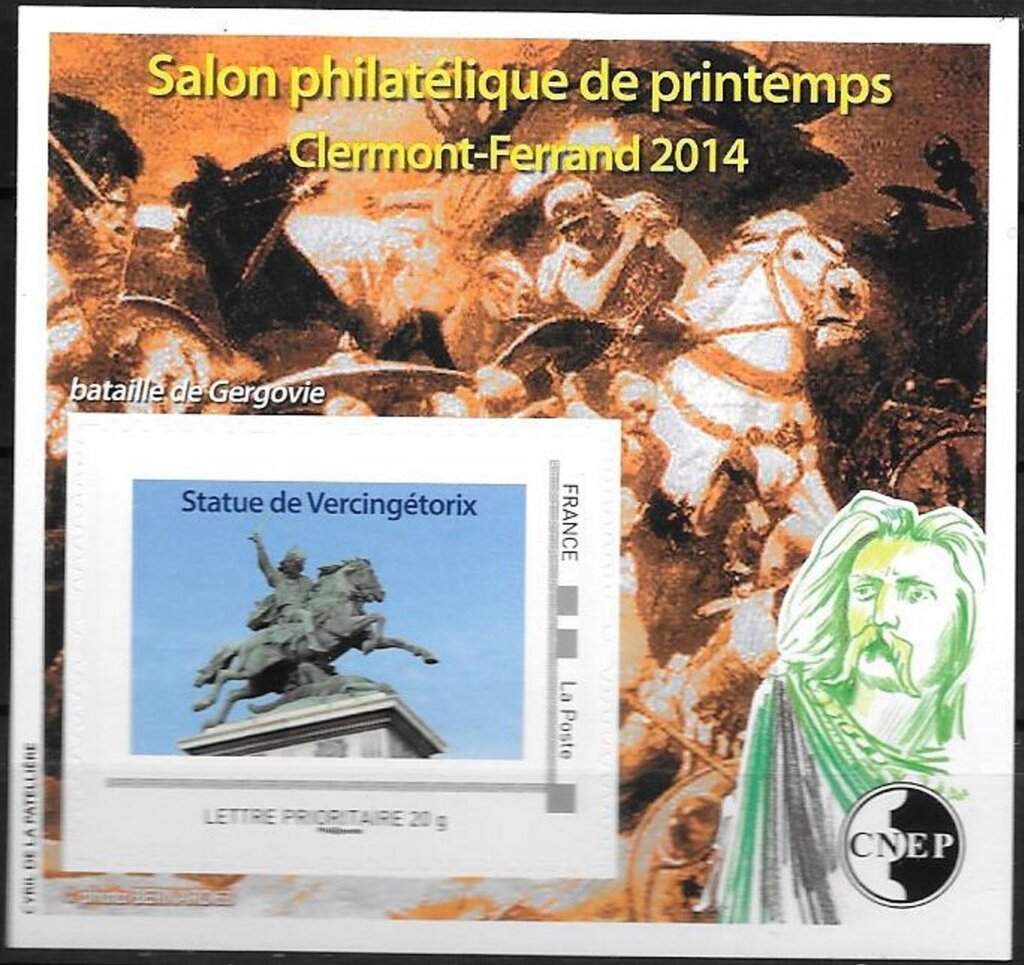 Spring Philatelic Show Clermont-Ferrand 2014. Battle of