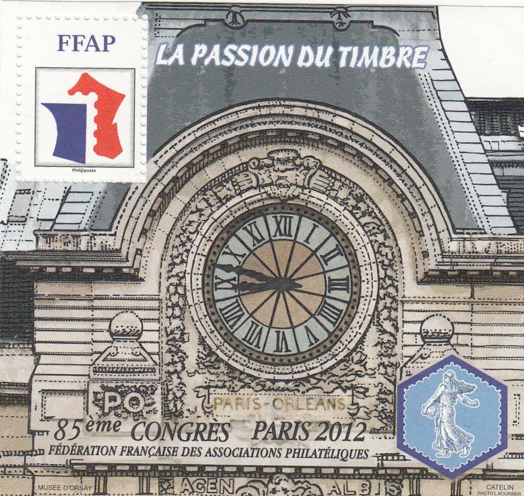 Stamp Passion 86th Congress Paris 2012