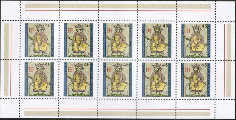 1100th. Birth Anniversary of Emperor Otto I