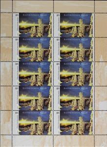 Mini Sheet, Bayerischer Wald, Germany, Federal Republic,  , Forests, Landscapes, Winter