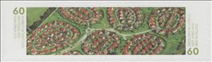 Se-tenant, Housing estate in Lübeck, Germany, Federal Republic,  , Townscapes / City Views