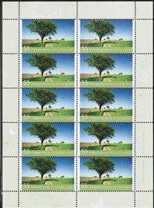 Mini Sheet, Spring Break, Germany, Federal Republic,  , Spring, Trees