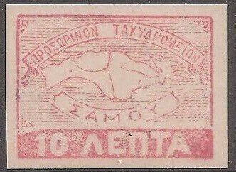 Map of Samos