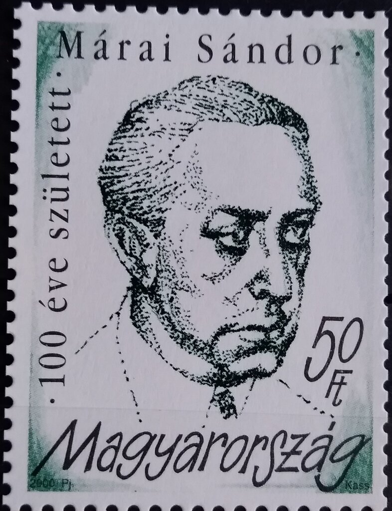 100th anniversary of birth of Márai Sándor