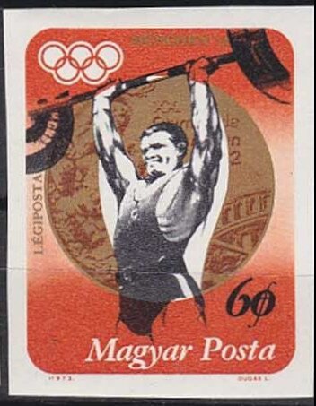 Gold medalist Imre Földi