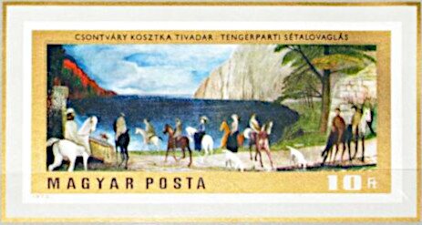 Horseback Riders on Shore