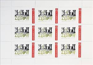 Mini Sheet, 650 Złotów Wielkopolskie Zdroje, Personalized and Private Mail Stamps,  , Castles