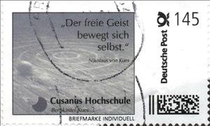 Stamp, Cusanus Hochschule Bernkastel-Kues, Personalized and Private Mail Stamps,  , Universities